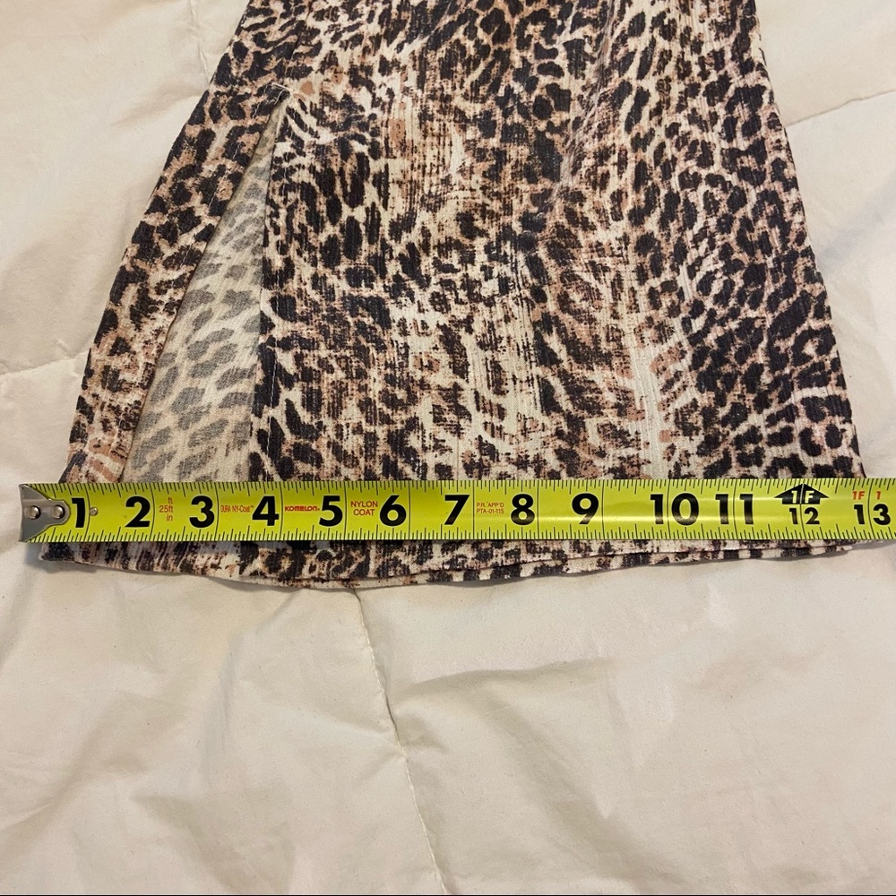 Rewash Cheetah Print Palazzo Pants - Picture 4 of 9